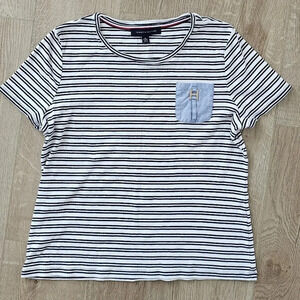 Tommy Hilfiger Stripped Shirt. Used like new only used a few times